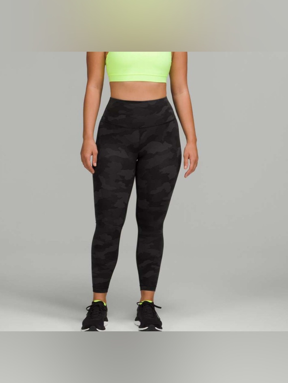 Lululemon Wunder Train Contour Fit High-Rise Leggings Tights 25" Camo - Picture 2 of 6